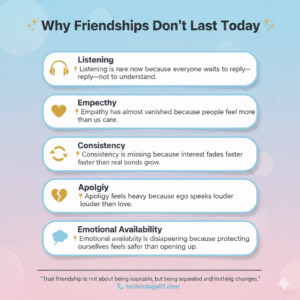 Why Friendships Don’t Last Today: Modern Connections